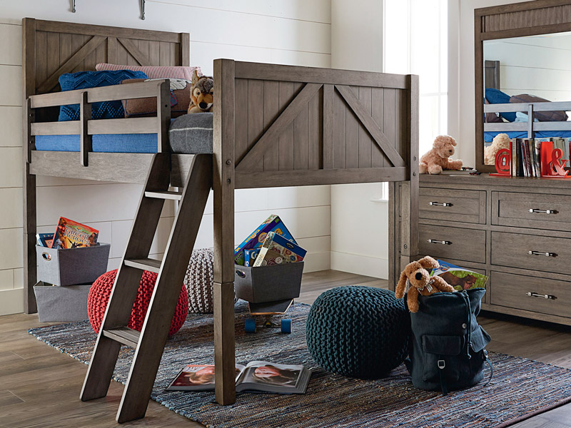 buckeye low loft bed